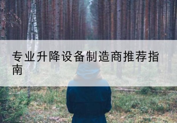 镇康电动剪叉升降平台厂家-专业升降设备制造商推荐指南